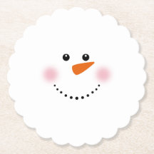 Cute Carrot Nose Snowman