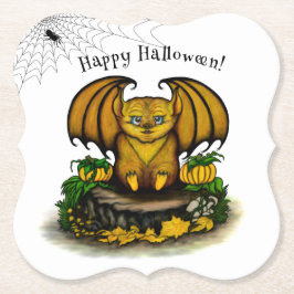 Posavasos De Papel Cute Halloween Bat