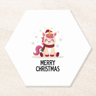 Posavasos De Papel Cute Unicorn Noche Estrellada (4)
