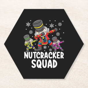 Posavasos De Papel Dabbing Nutcracker Cousin Squad Funny Mating