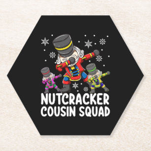 Posavasos De Papel Dabbing Nutcracker Cousin Squad Funny Mating