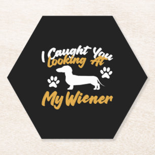 Posavasos De Papel Dachshund Wiener Dog