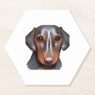 Posavasos De Papel Darling Dachshund