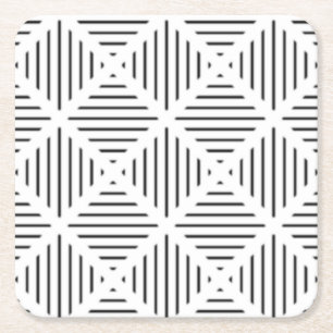 Posavasos de papel decorativos de conchas marinas