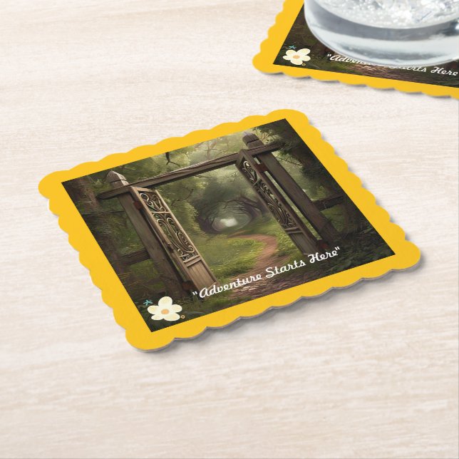 Posavasos De Papel "Desbloqueando el potencial" (En perspectiva)