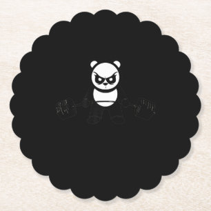 Posavasos De Papel Descarga del oso Panda - Gimnasio Premium
