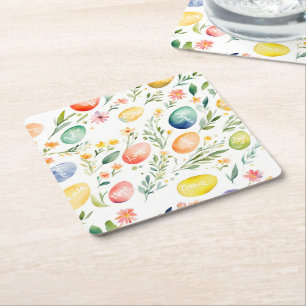 Posavasos De Papel Deseando Pascua