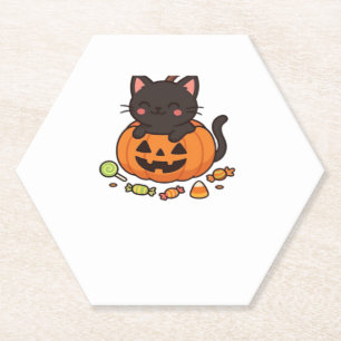 Posavasos De Papel Desfile de kitesurf de calabaza camiseta esencial