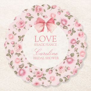 Posavasos De Papel Despedida de soltera de Love Shack