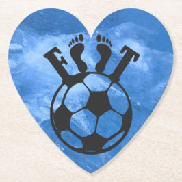 Posavasos De Papel Dessous-de-verre en papier football