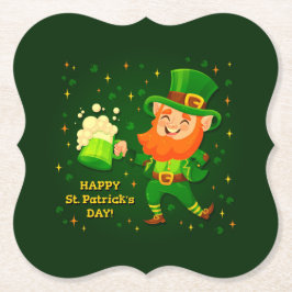 Posavasos De Papel Día de San Patricio