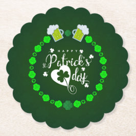 Posavasos De Papel Día de San Patricio 