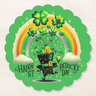 Posavasos De Papel Día de San Patricio
