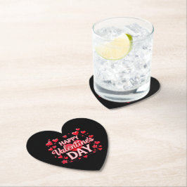 POSAVASOS DE PAPEL DÍA DE SAN VALENTÍN