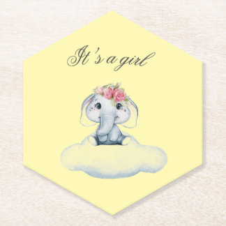 Posavasos De Papel Días soñados con Rosie the Elephant.