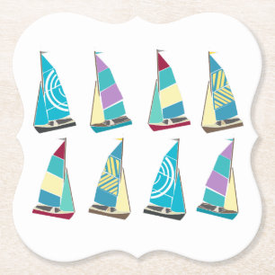 Posavasos De Papel Dinghies de época