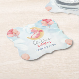 Posavasos De Papel Dinosaurio de dragón bebé lindo Ducha de bebé