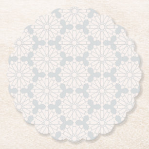 Posavasos De Papel Diseño de arte islámico elegante