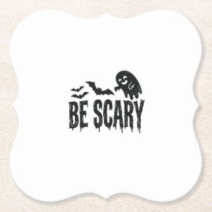 Posavasos De Papel Diseño de camiseta de Halloween de murciélago fant