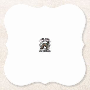 Posavasos De Papel Diseño de camiseta de madre de perro vintage amant