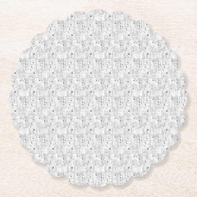 Posavasos De Papel Diseño de lenguaje Ciento uno (Anverso)