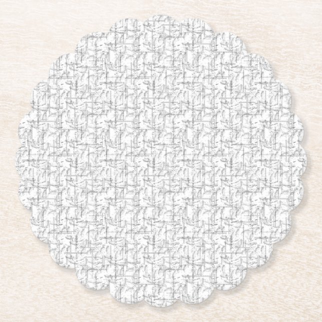 Posavasos De Papel Diseño de lenguaje Veintitrés (Anverso)