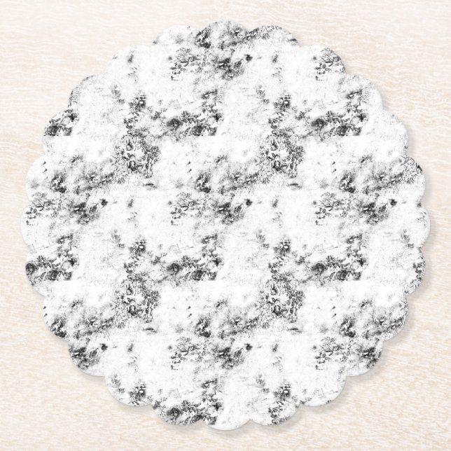 Posavasos De Papel diseño de tierras Diecisiete (Anverso)