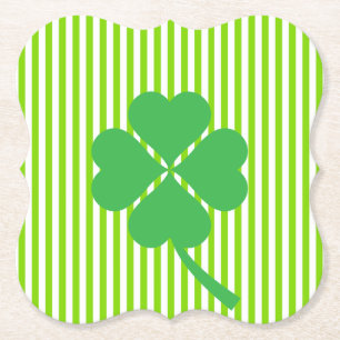 Posavasos De Papel Diseño del Día de San Patricio