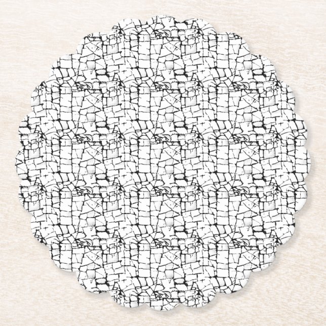 Posavasos De Papel Diseño seco Quince (Anverso)