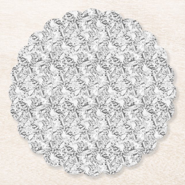 Posavasos De Papel diseño seco veintidós (Anverso)