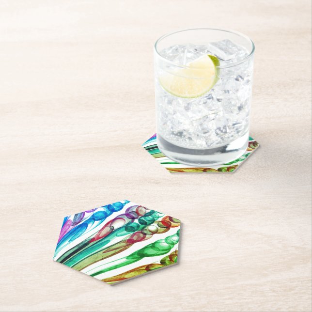 Posavasos De Papel Diversión de burbuja de la burbuja / Greenleaf / (In situ)