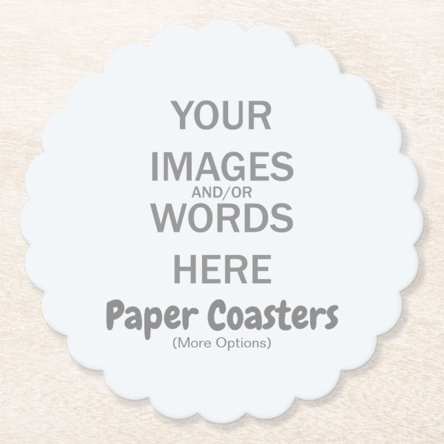 POSAVASOS DE PAPEL DIY - (Anverso)