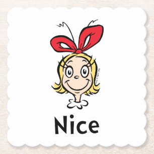 Posavasos De Papel Dr. Seuss Cindy-Lou Quién es Amable