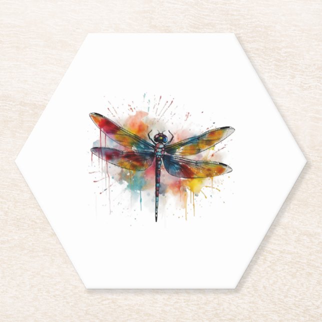 Posavasos De Papel Dragón (Anverso)
