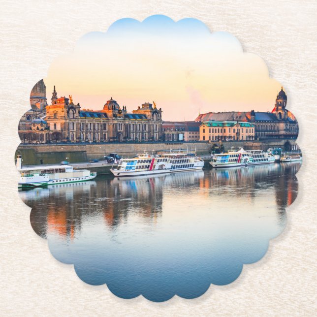 Posavasos De Papel Dresden (Anverso)