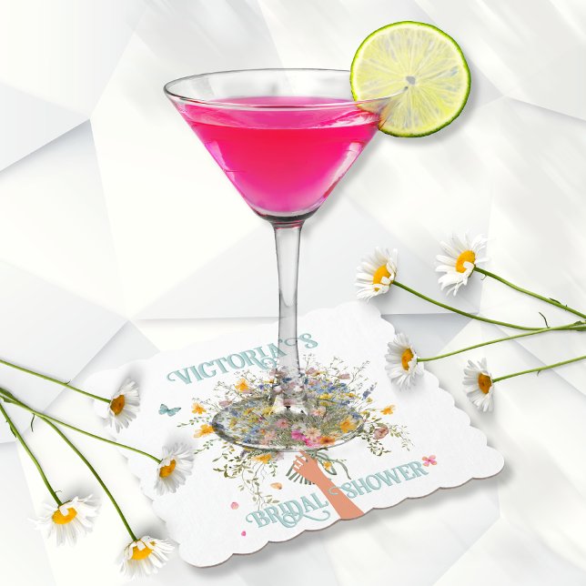 Posavasos De Papel Ducha de regalos para la novia con un enorme ramo  (Subido por el creador)