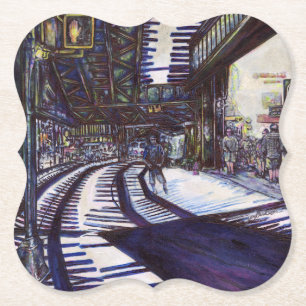 Posavasos De Papel Dustar el piano