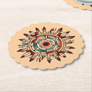 Posavasos De Papel "Eco de la Tierra"