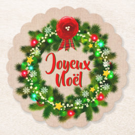 Posavasos De Papel Editar Joyeux Noël