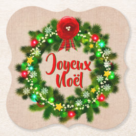 Posavasos De Papel Editar Joyeux Noël