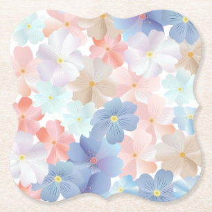 Posavasos De Papel El amor puro como flor