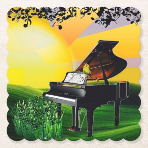 POSAVASOS DE PAPEL ¡EL CANARIO EN SUNRISE!