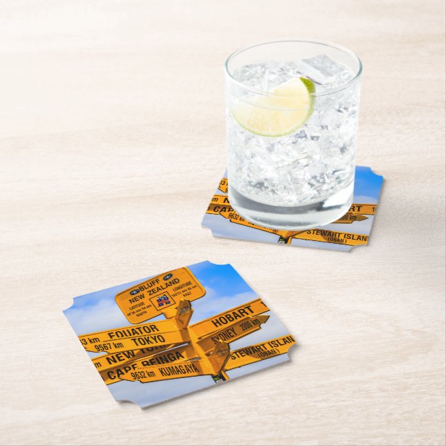 Posavasos De Papel El final del camino (In situ)