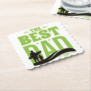 Posavasos De Papel El Mejor Papá del Mundo