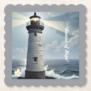 Posavasos De Papel "El océano está tranquilizante"