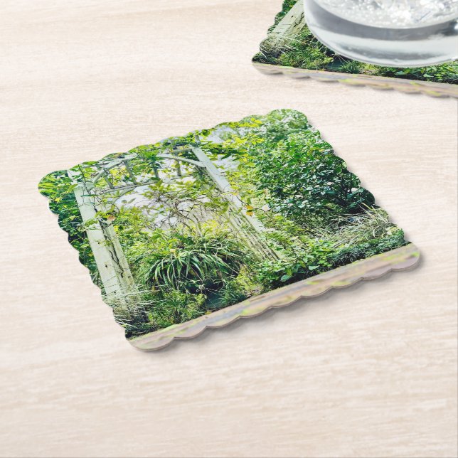 Posavasos De Papel El Pasaje del Jardín (En perspectiva)