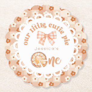 Posavasos De Papel El Pequeño Pie se está convirtiendo en un primer c