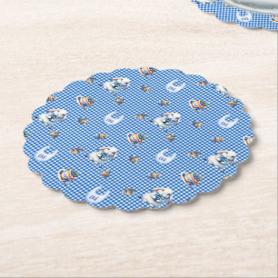 Posavasos De Papel ¡El primer cumpleaños de Blueberry Bunny!