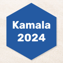 Posavasos De Papel Elecciones presidenciales de Kamala 2024