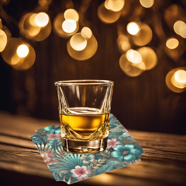 Posavasos De Papel Elegancia tropical (Subido por el creador)